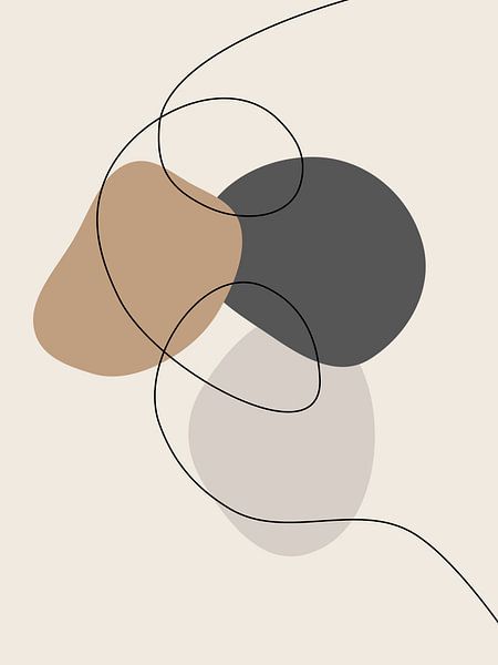 Abstrakt Geometrisch von Yaya's