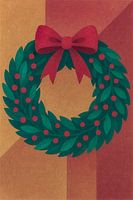 Weihnachtskranz im Modern Style