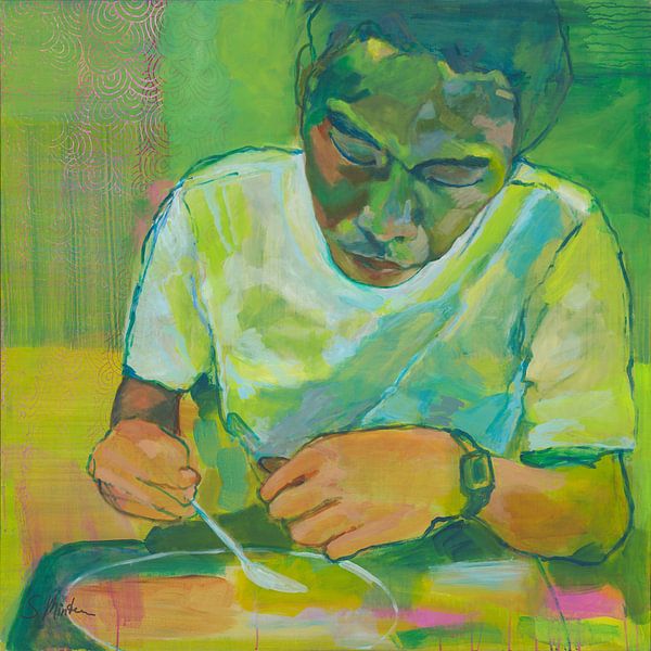 Camouflage 03 - Menschen in der City von Sabine Minten