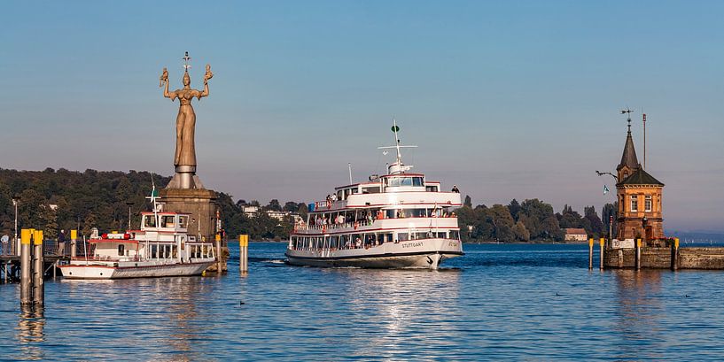 Port de Constance sur le lac de Constance par Werner Dieterich