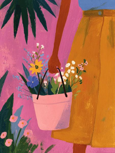 Fleurs colorées par Carla Van Iersel