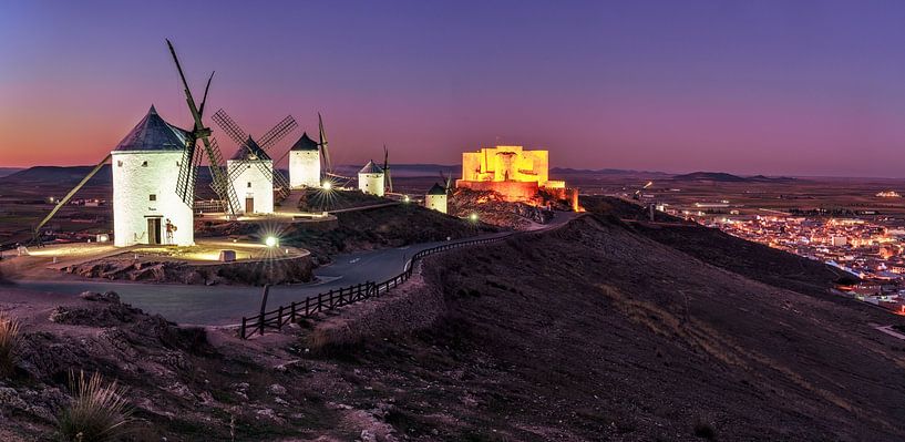 Windmills of Consuegra Spain by Achim Thomae Photography