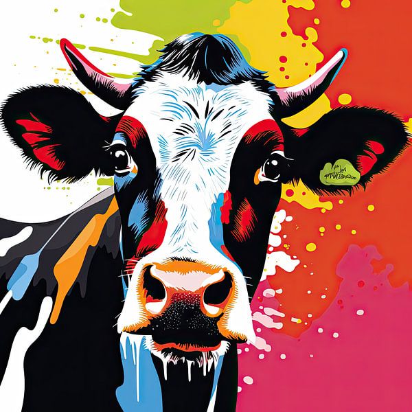 Pop art cow by Imagine