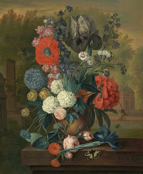 Twelve months of flowers: May, Jacob van Huysum by Masterful Masters