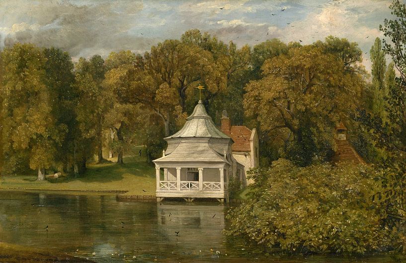 Das Quartier hinter Alresford Hall, John Constable von Meisterhafte Meister