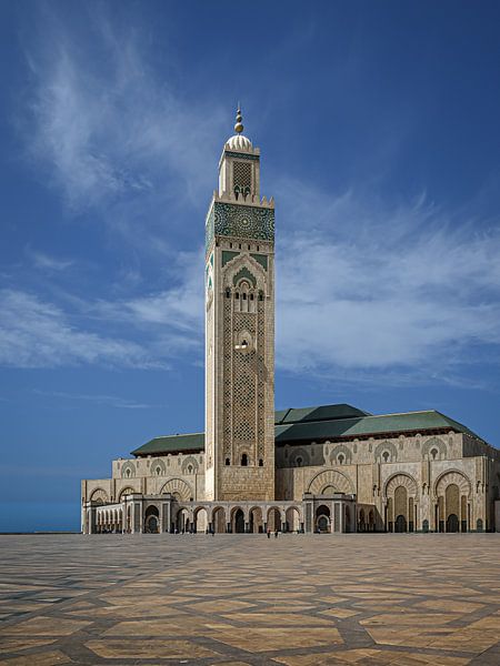König Hassan II - Moschee - Casablanca - Marokko von Maarten Leeuwis