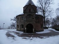 ST. Nicolaas kapel in de sneeuw