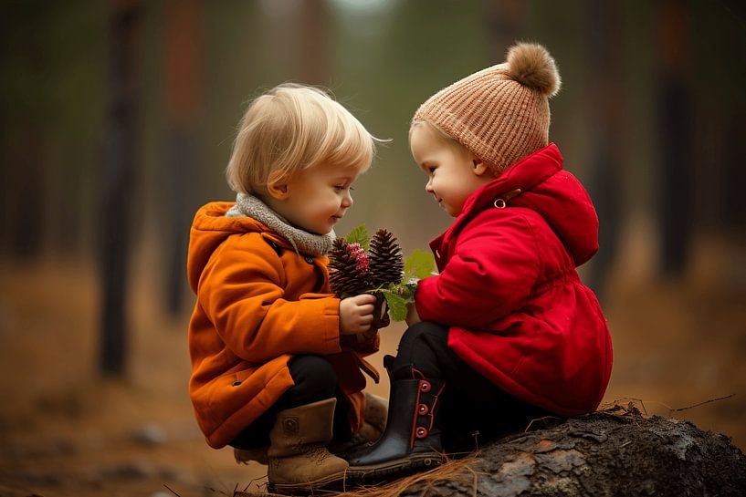 Tender autumn bouquet by Karina Brouwer