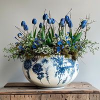 Zomers boeket voor binnen en buiten.