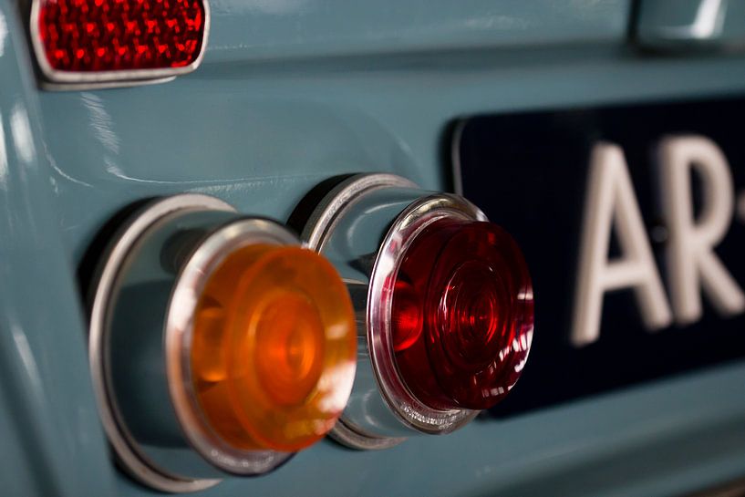 Citroën Ami6 rear-light detail by Sim Van Gyseghem