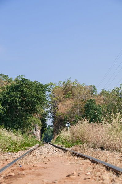 River Kwai Railway bei Kanchanaburi von Peter Baier