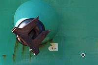 Ancre d'un navire de mer.