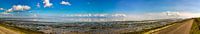 Wadden Sea panorama on Lancaster dike