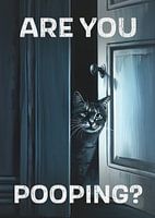 Ben je aan het poepen?