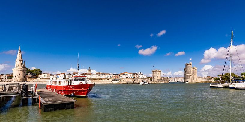 Alter Hafen von La Rochelle in Frankreich von Werner Dieterich