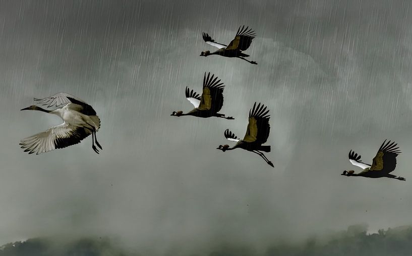 Il pleut des hommes, alléluia ! par Moonheart Artworks