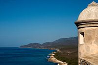 Views over Cuba and the Caribbean Sea