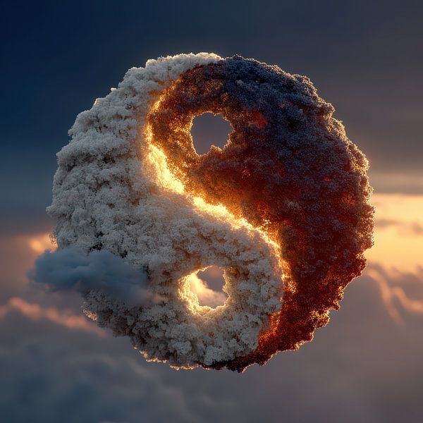 Symbol für Gleichgewicht und Harmonie von Egon Zitter