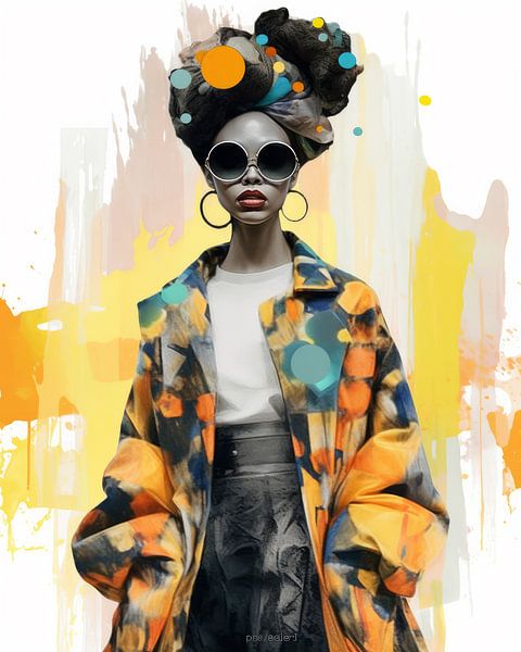 Collage &quot;Mode colorée&quot; par Studio Allee