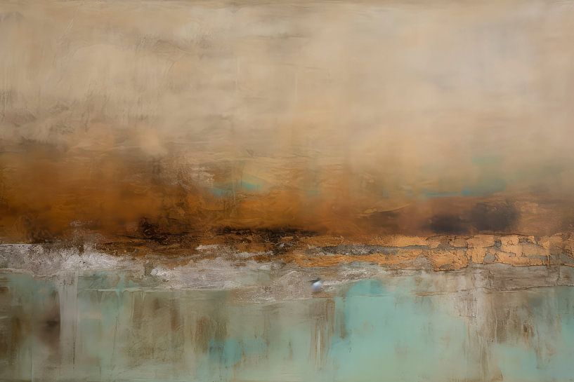 Panorama terrestre abstrait et enchanteur par Maarten Knops