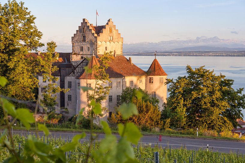 Meersburg on Lake Constance by Jan Schuler