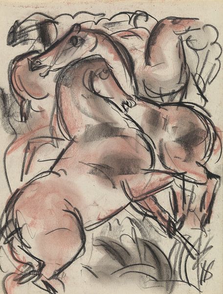 Horses in nature by Eigenwijze Fotografie