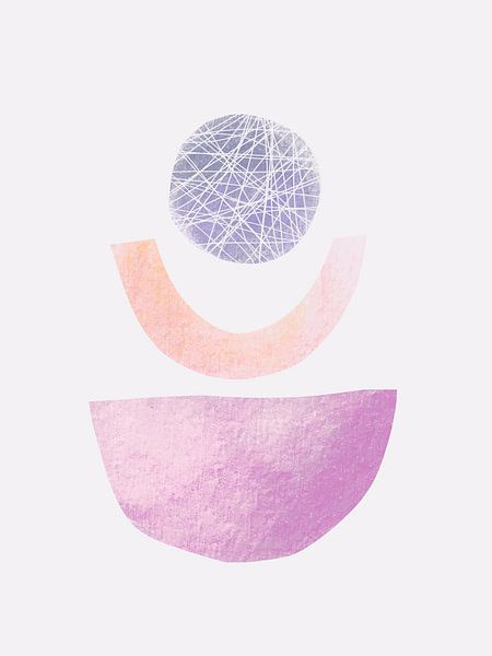 Purple Abstract by Femke Bender