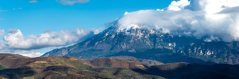Die Berge von Berat von Werner Lerooy