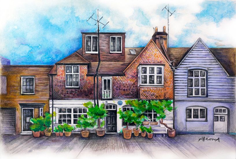 City Series 09 - London by Yeon Yellow-Duck Choi