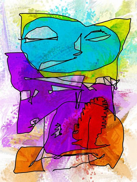 The cat as magus von Gabi Hampe