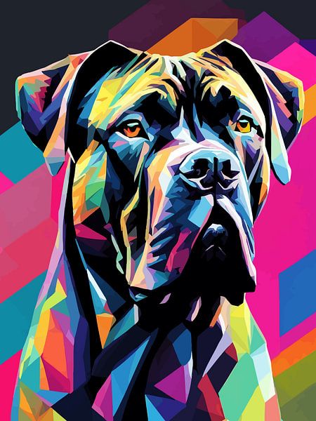Cane Corso Pop Art von MIROKKU