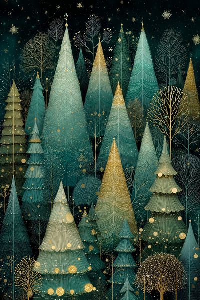 Forêt d'hiver par Studio BB