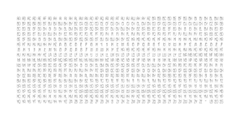 676 Initialen "Cartoon eyes" von L.A.B.