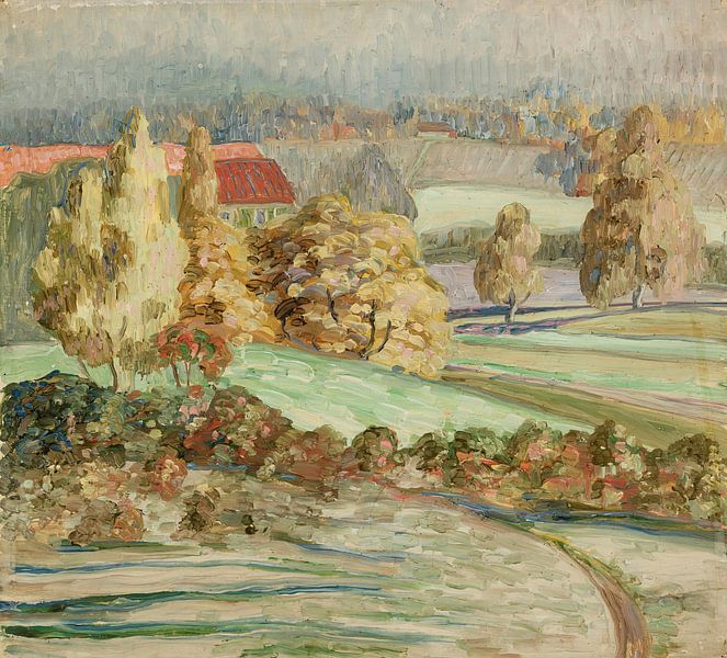 Konrad Mägi - Autumn landscape by Peter Balan
