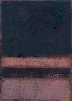 Farbfeldmalerei, dunkelrosa