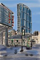 Beurs World Trade Center sketch