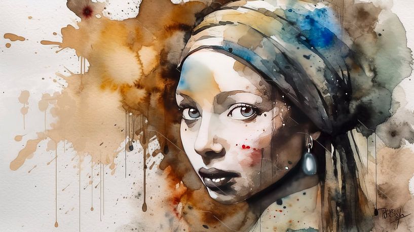 Splashes of Time van René van den Berg