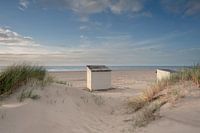 Maison de plage dans les dunes