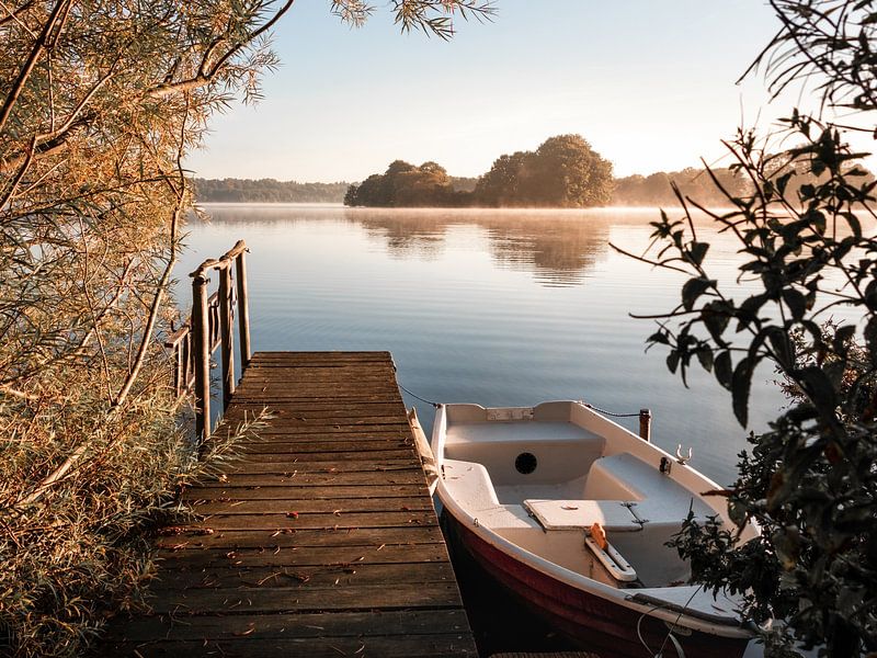 Morgenstimmung am See von Nils Steiner