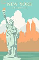 Retro New York Poster