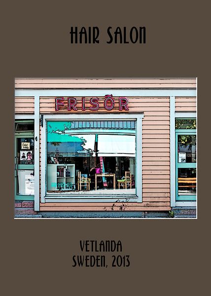 Salon de coiffure par Leopold Brix