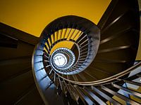Escalier jaune