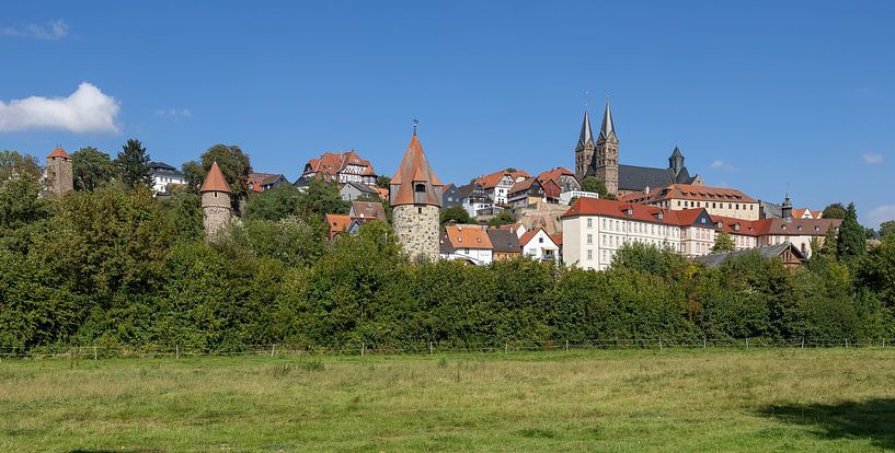 Vue de Fritzlar, Allemagne par Adelheid Smitt