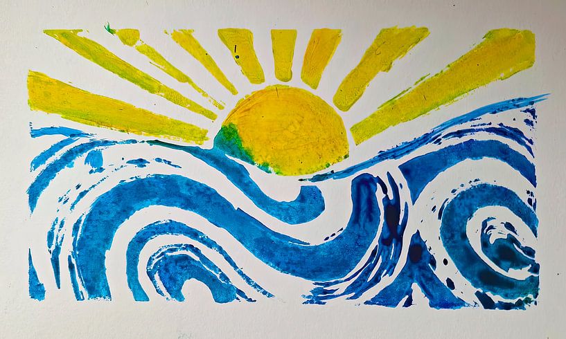 Sonne und Meer von Blues & Hues