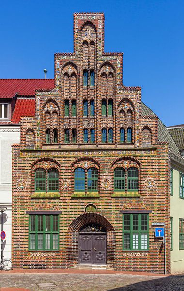 Historisches Kerkhoffhaus , Rostock, Mecklenburg-Vorpommern, Deutschland, Europa von Torsten Krüger