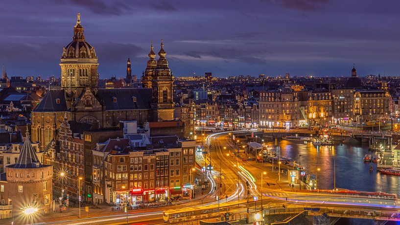 Amsterdam Skyline by Herman de Raaf