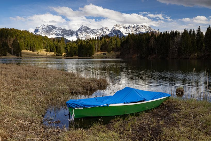 Rowing boat at the Geroldsee by Andreas Müller