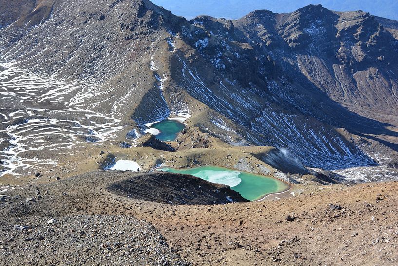 Vulkanisch meer Tongariro NZ von D12345