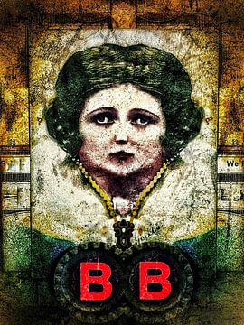 Reinventing Betty Boop (from 1920s black-and-white photo)