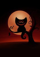 Whiskers and Wonder Cute Funny Cat